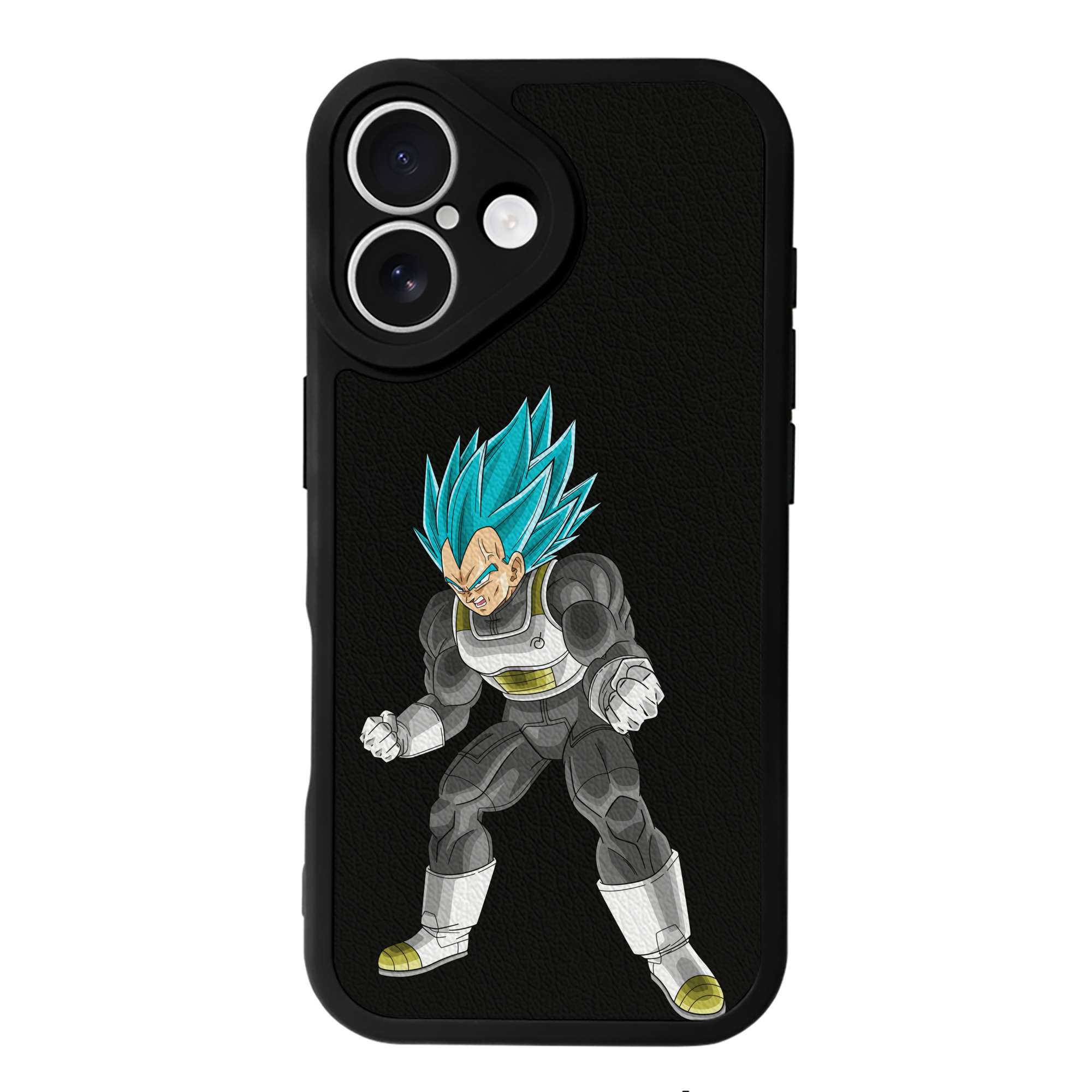 （画像用） ドラゴンボール ベジータ四世（Bejīta Yonsei）DRAGON BALL Vegeta IV 【iPhone 16シリーズ対応】シリコンスマホケース（レザー調） 材質：シリコン